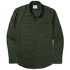 Austin Utility Shirt – Dark Green Cotton Twill