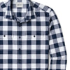 Constructor Utility Shirt – Navy Cotton Oxford Check