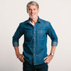 Craftsman Utility Shirt – Medium Blue Cotton Denim