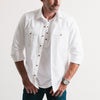 Curator Utility Shirt – Pure White Cotton Oxford