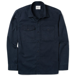 Distiller Shirt-Jacket - Navy Heavy Twill