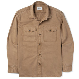 Distiller Shirt-Jacket - Khaki Heavy Twill