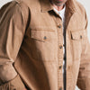 Distiller Shirt-Jacket - Khaki Heavy Twill