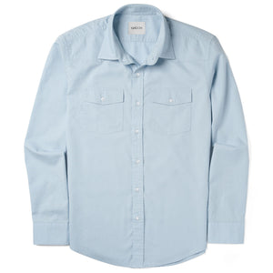 Maker Shirt – Light Blue Cotton Oxford