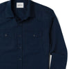 Maker Shirt – Navy Blue Cotton Oxford