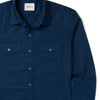 Maker Shirt – Navy Blue Stretch Poplin