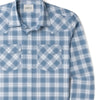 Maker Shirt – Light Blue Cotton Oxford Plaid