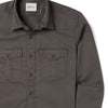 Maker Shirt Jacket – Slate Gray Heavy Weight Cotton Twill