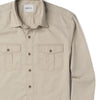 Shepherd Western Shirt – Desert Stone Cotton Twill