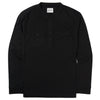 Pioneer Henley Shirt –  Jet Black Cotton Jersey