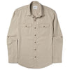 Work Utility Shirt – Desert Sand Cotton Twill