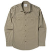 Guide Utility Shirt – Light Fatigue Green Stretch Cotton Poplin