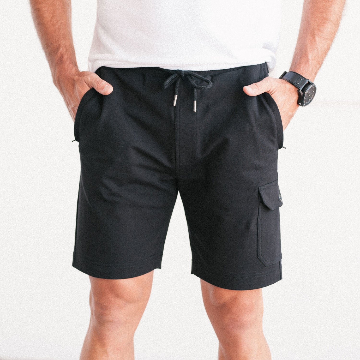 Constructor Short - Black French Terry