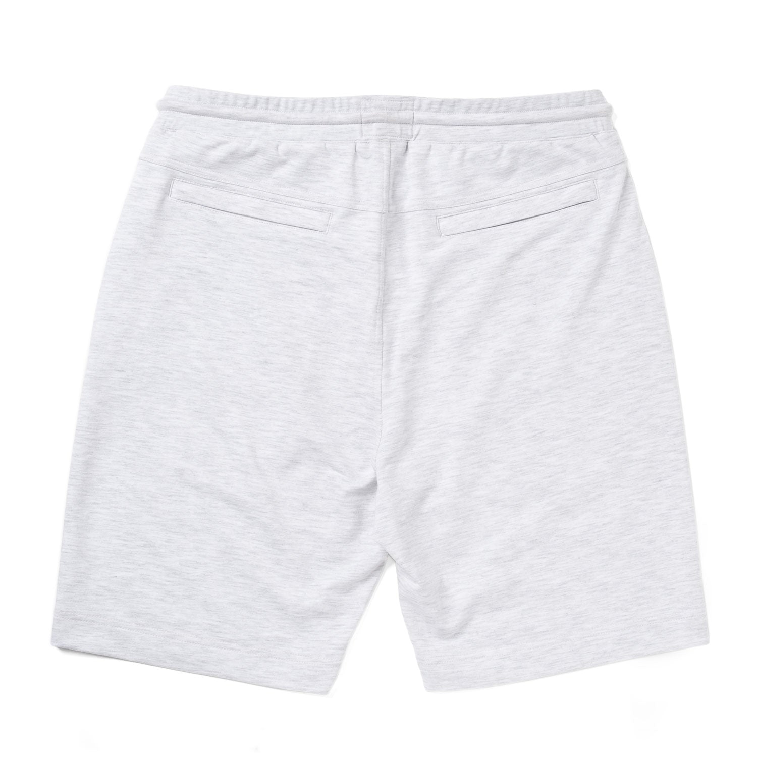 Men's Casual Essential Short in Light Gray Cotton French Terry | Batch